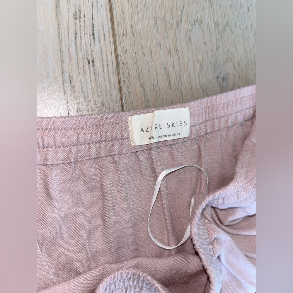 Aritzia Azure Skies Strapless Romper - Blush Pink - Picture 2 of 2